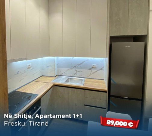 Tirane, shitet apartament 1+1 Kati 3, 54 m² 89.000 € (Rruga Dalip Topi)