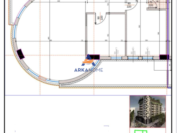 Tirane, shitet apartament 2+1+Ballkon Kati 1, 121 m² 306.020 € 