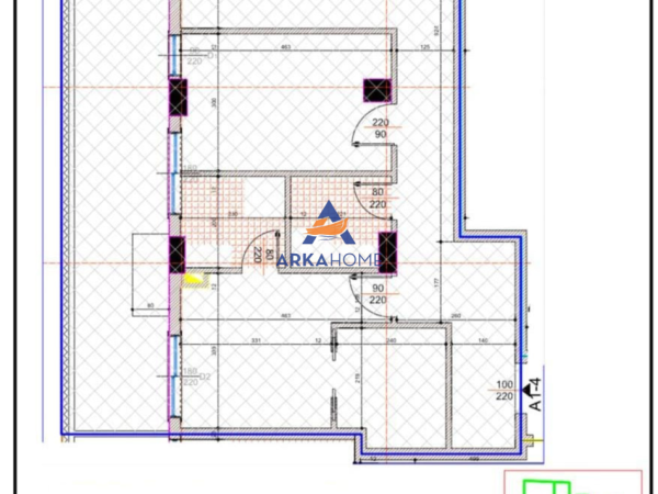 Tirane, shitet apartament 2+1+Ballkon Kati 1, 129 m² 324.940 € 