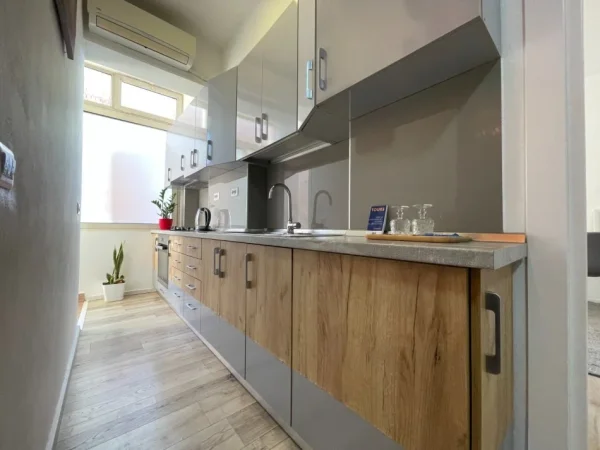 Tirane, jepet me qera apartament 1+1 Kati 3, 52 m² 600 € (Myslym Shyri)