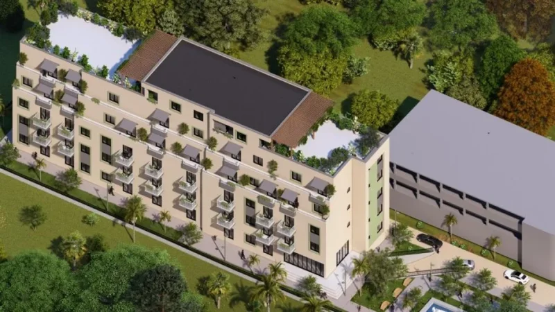 Golem, shitet vetem 1 dhome Kati 2, 47 m² 56.304 € 