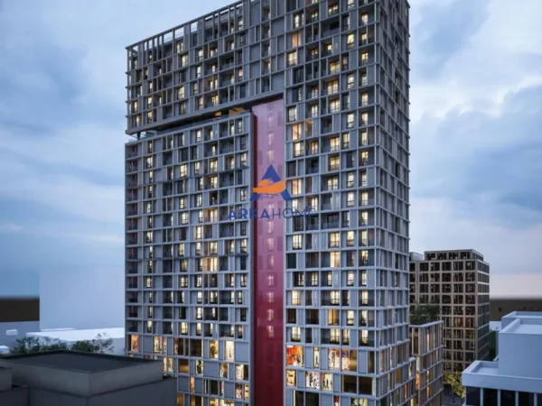 Shqiperi, shitet apartament 1+1+Ballkon Kati 7, 82 m² 230.000 € 