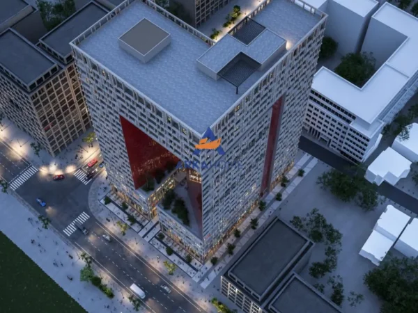 Shqiperi, shitet apartament 1+1+Ballkon Kati 7, 82 m² 230.000 € 