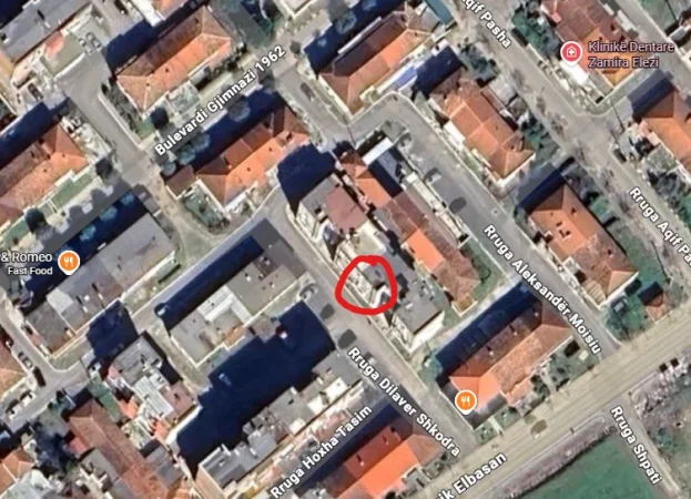 Shitet apartament 2+1+Aneks+Ballkon Kati 4, 68 m² (Cerrik, Rr Dilaver Shkodra & prane Blv & Gjimnazi 1962)