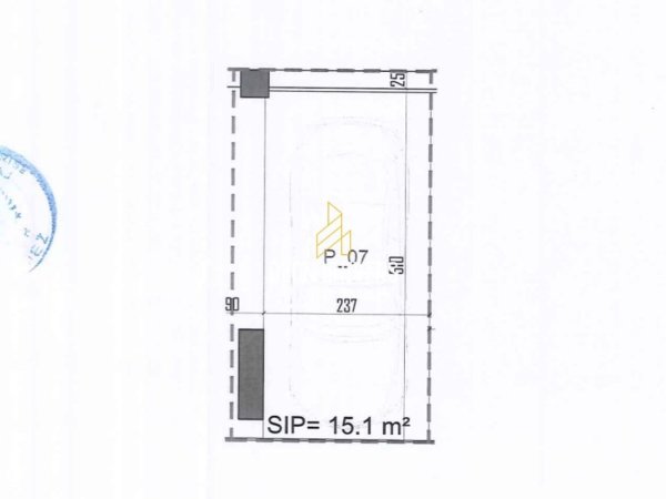Tirane, shitet garazh | post parkimi Kati -2, 26 m² (Bridge Side Residence, Paskuqan Tirana, Albania)