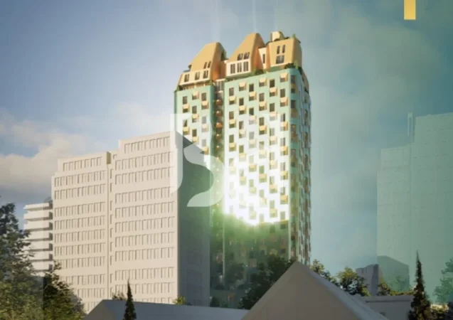 SHITET: 1+1 I MADH ✨️ (📍Bazaar Gate - Pazari i Ri) Ne Zemer te Tiranes🔥 | K12 - 75.3m² + P. Parkim (238,700€)
