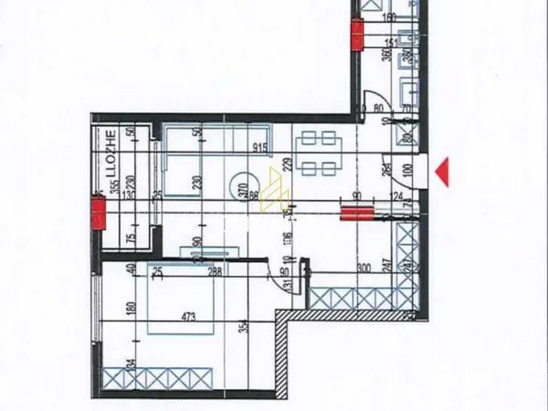 Tirane, shitet apartament 1+1+Ballkon Kati 1, 78 m² 93.336 € (Rruga Demokracia, Paskuqan Tirana, Albania)