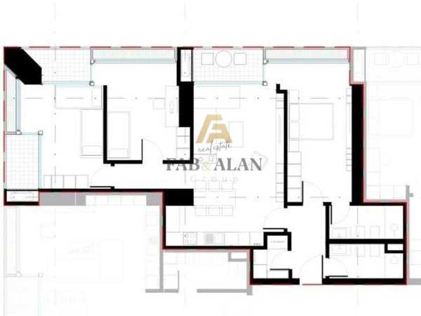 Tirane, shitet apartament 3+1 Kati 18, 157 m² 299.000 € (Dritan Hoxha, Laprake)