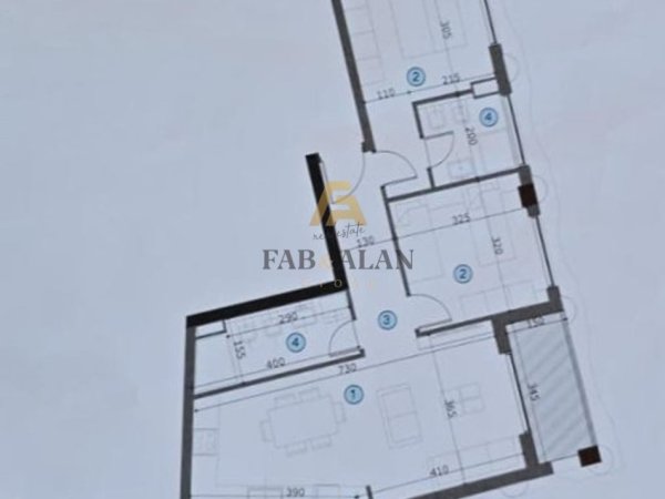 Tirane, shitet apartament 2+1 Kati 8, 96 m² 230.400 € (Bulevardi i Ri)