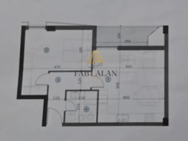 Tirane, shitet apartament 1+1 Kati 6, 81 m² 193.800 € (Bulevardi i Ri)