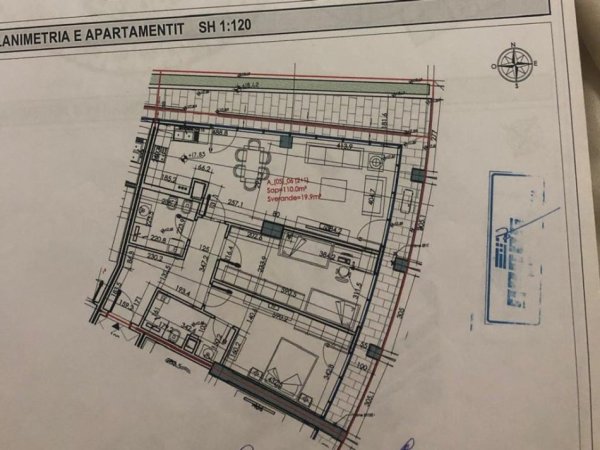Tirane, shitet apartament 2+1 Kati 5, 129 m² 486.000 € (Lake View Residence , Liqeni Artifical)