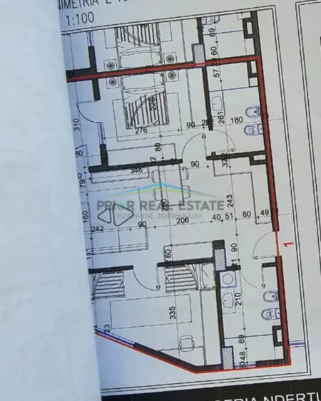 Tirane, shitet apartament 2+1+2 Kati 4, 95 m² 92.500 € (Pakuqan)