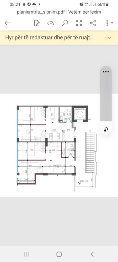 Tirane, Shitet Ambient Biznesi i Peshtatshem per Apartamente ,Kati 1, 91..36 m²  60.000 Euro,Fresk.