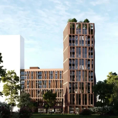 Shitet Apartament 1+1 tek AXA Residence, Bulevardi i Ri