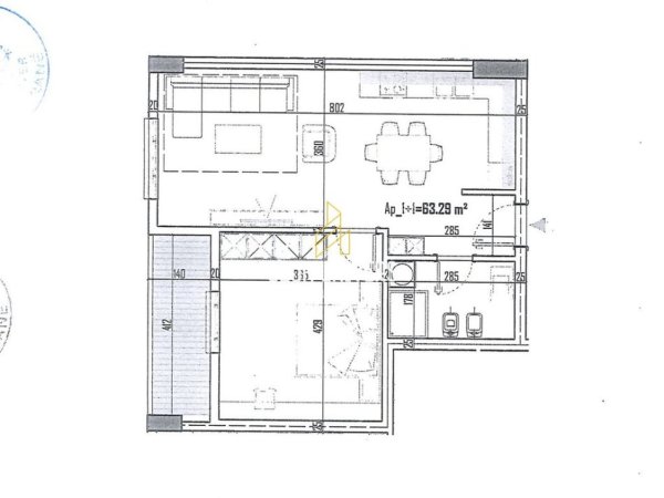 Tirane, shitet apartament 1+1+Ballkon Kati 1, 73 m² 76.503 € (Residenca Majestic, Paskuqan Tirana, Albania)