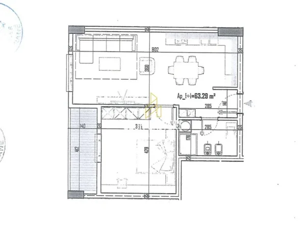Tirane, shitet apartament 1+1+Ballkon Kati 1, 73 m² 76.503 € (Residenca Majestic, Paskuqan Tirana, Albania)