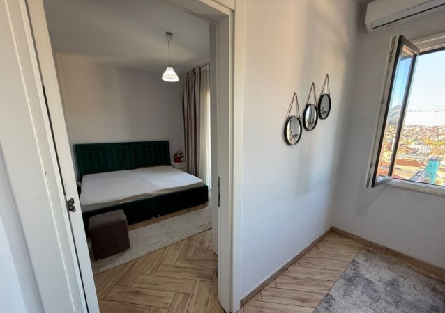 Tirane, jepet me qera apartament 1+1+Ballkon Kati 5, 60 m² 450 € (Rruga e Dibres)