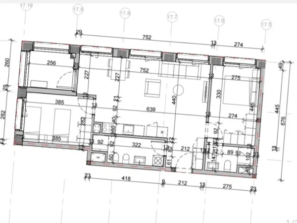 Tirane, shitet apartament Kati 6, 115 m² 180.000 € 