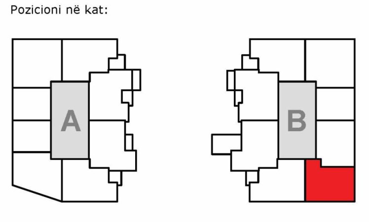 Tirane, shitet apartament 2+1+Ballkon Kati 18, 131 m² 355.590 € (Tirana Bulevard)