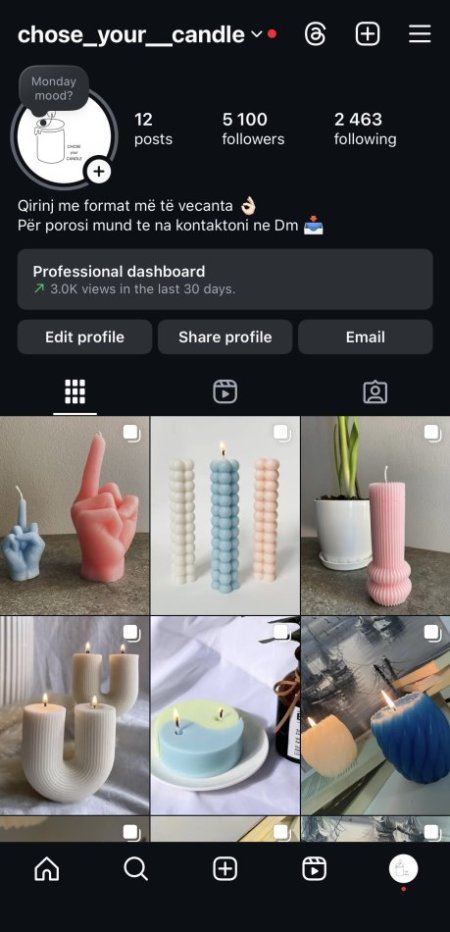 Tirane, shes Shiten faqet ne instagram 10 €