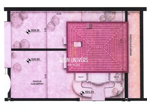 Korce, shitet Vile 3 Katshe Kati 3, 232 m² 355.960 € (Parku Rinia Korçë, Albania)