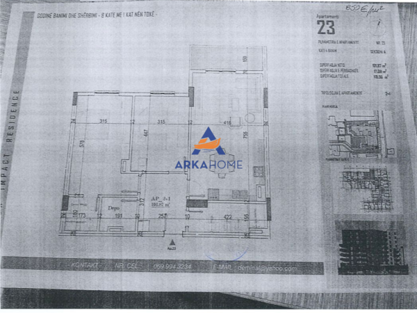 Tirane, shitet apartament 3+1+Ballkon Kati 4, 118 m² 101.116 € 