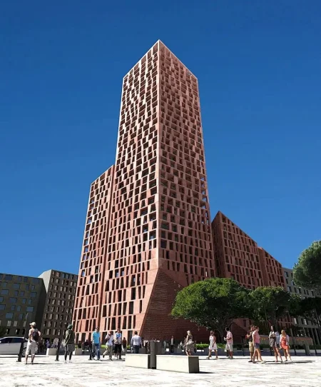 Tirane, shitet apartament 2+1+Ballkon Kati 9, 141 m² 365.000 € (“NEW BOULEVARD TOWER” NE FILLIM TE “BULEVARDIT TE RI”)