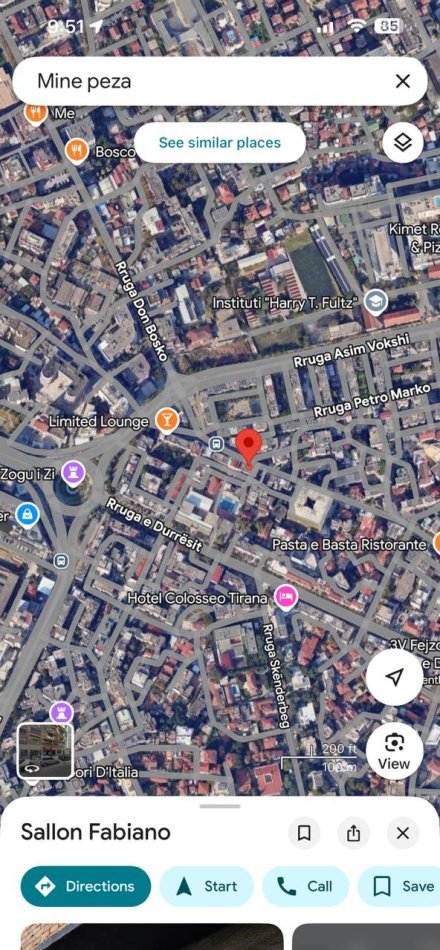 Tirane, shitet apartament 1+1+Ballkon Kati 5, 70 m² 170.000 € (Mine Pezaz)