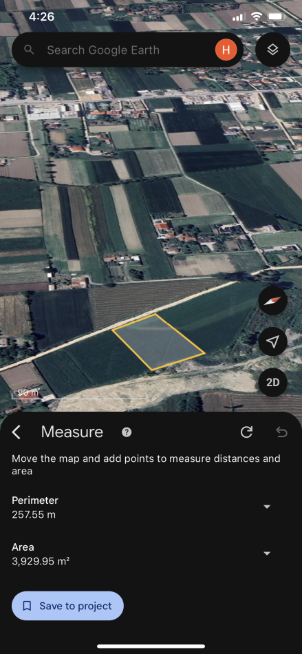 Fushe Kruje, shitet toke , 4.000 m² 110.000 €