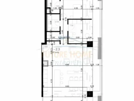 Tirane, shitet apartament 2+1 Kati 12, 154 m² 850.000 € (qender)