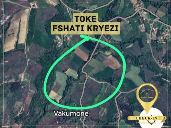 Tirane, shitet toke bujqesore , 3.000 m² 255.000 € (Fshati Kryezi)