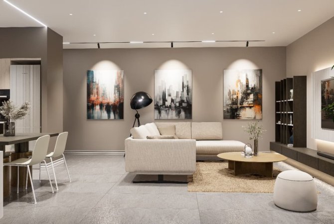 Tirane, jepet me qera 2+1 ,