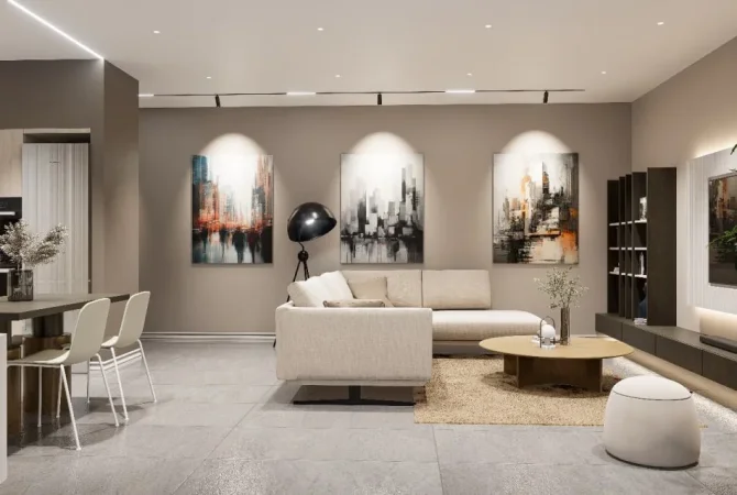 Tirane, jepet me qera 2+1 ,