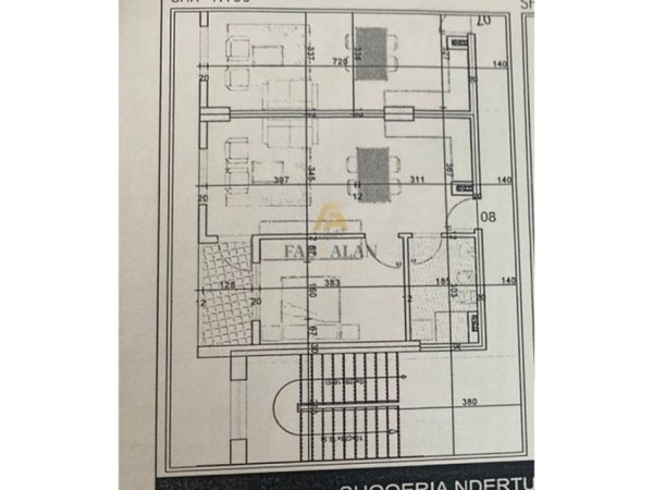 Tirane, shitet apartament 1+1 Kati 1, 58 m² 60.500 € (Paskuqan)