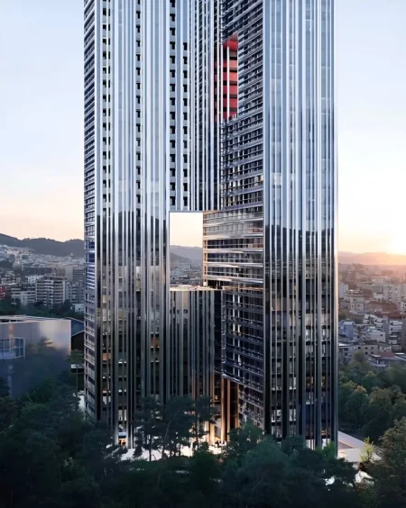 Tirane, shes apartament 2+1+Ballkon , 224 m² (Platinum Tower)