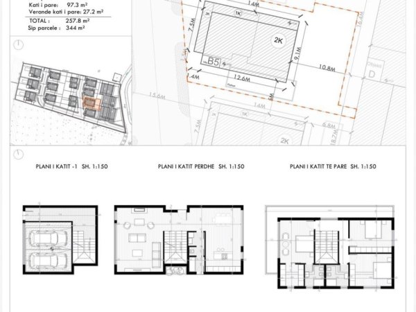 Tirane, shitet Vile , 344 m² 500.000 € (Farke)