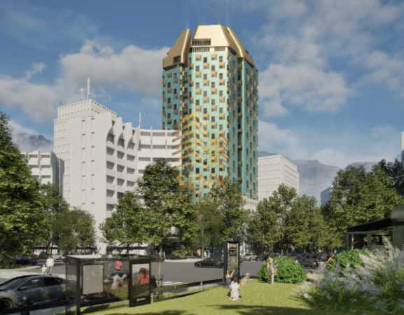 Tirane, shitet apartament 1+1+Ballkon Kati 9, 75 m² 220.000 € (Rruga Kostandin Kristoforidhi,)