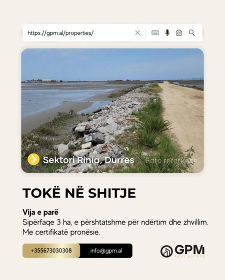 Durres, shitet toke , 30.000 m² 
