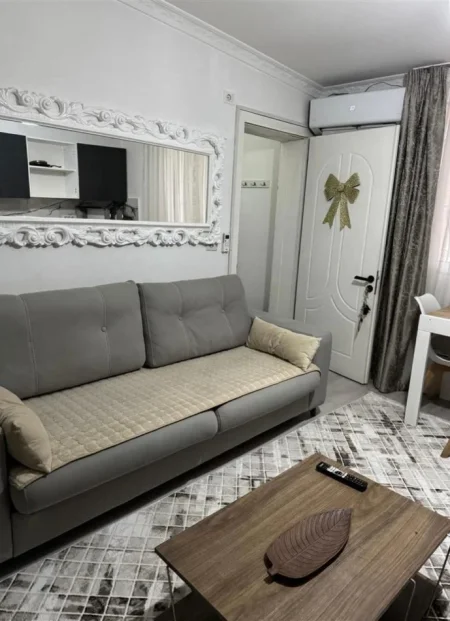 Tirane, jepet me qera apartament 1+1 Kati 1, 65 m² 45.000 leke