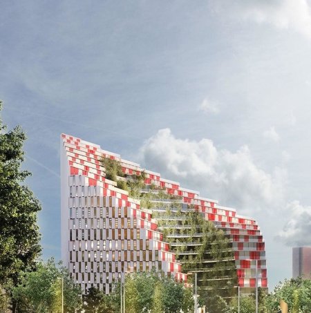 Tirane, shitet apartament 1+1 , 98 m² 393.040 € (Ekspozita Building, Bulevardi Gjergj Fishta)