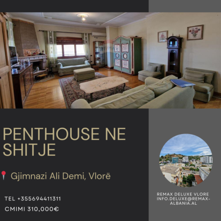 Vlore, shitet apartament+verande | Penthouse 3+1+Ballkon , 320 m² 310.000 € (Pranë Gjimnazit “Ali Demi”, Vlorë)