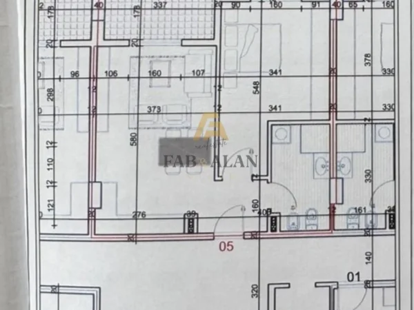 Tirane, shitet apartament 1+1 Kati 4, 65 m² 72.000 € (Paskuqan)