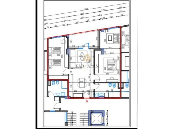 Tirane, shitet apartament 2+1 Kati 5, 121 m² 129.570 € (Paskuqan)