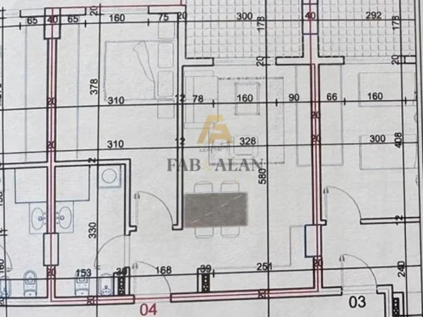 Tirane, shitet apartament 1+1 Kati 4, 59 m² 65.200 € (Paskuqan)