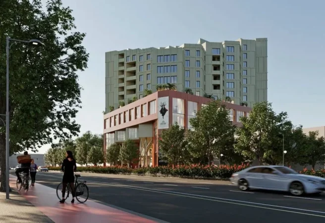 Shitet Apartament : ✨ 2+1+Wc & 2 Ballkone || (📍Rruga Dritan Hoxha - Përball Universitetit Zonja Këshillit Mirë) ~ Colonnade Rezidence || 207,000 Euro