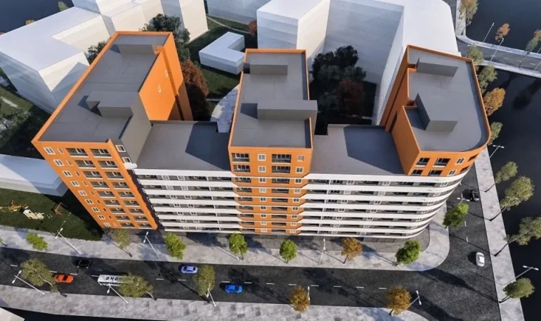 Tirane, shitet apartament 1+1 , 68 m² 99.000 € (Prane Arc Hotel)