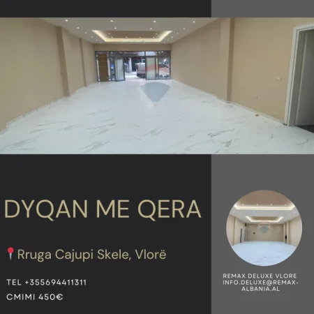 Vlore, jepet me qera dyqan Kati 0, 98 m² 450 € (Pas Hotel Martinit, Skele, Vlore)