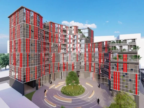 Tirane, shitet apartament 3+1 Kati 9, 111 m² 199.600 € (REZIDENCA “TWISTER PALACE” NE “DON BOSKO”)