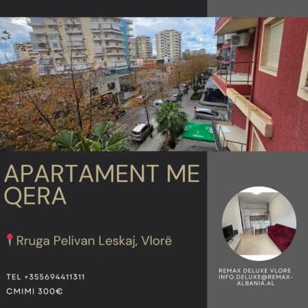 Vlore, jepet me qera apartament 1+1 Kati 3, 62 m² 300 € (Rruga Pelivan Leskaj, SKELË, VLORË)