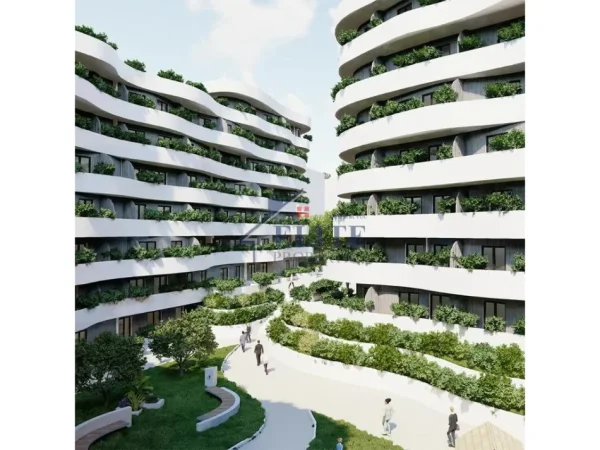 Tirane, shitet apartament 1+1+Ballkon Kati 4, 69 m² 72.870 € (Aluna Residence)